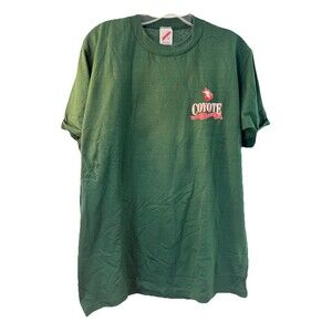 Coyote Imported Tequila Howl For A Full Moon Single Stitch Jerzees Large Vintage
